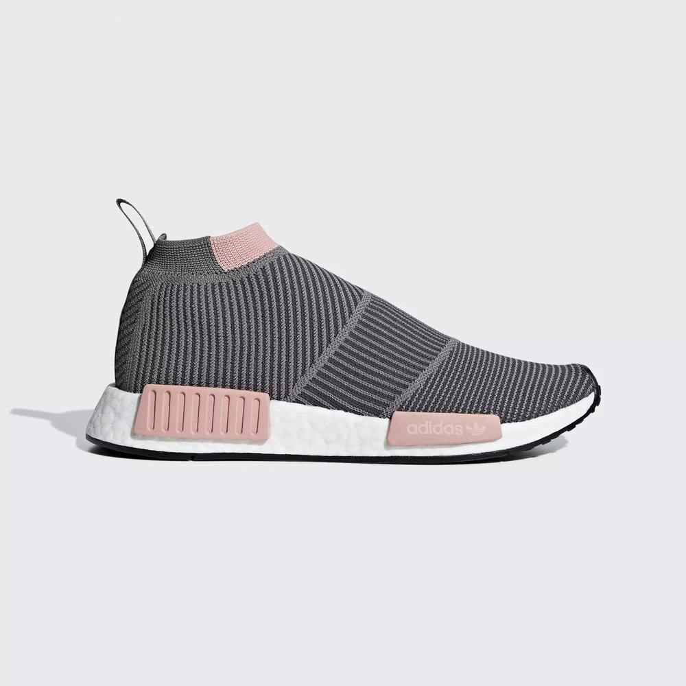 Adidas NMD CS1 Primeknit Tenis Grises Para Mujer (MX-86144)